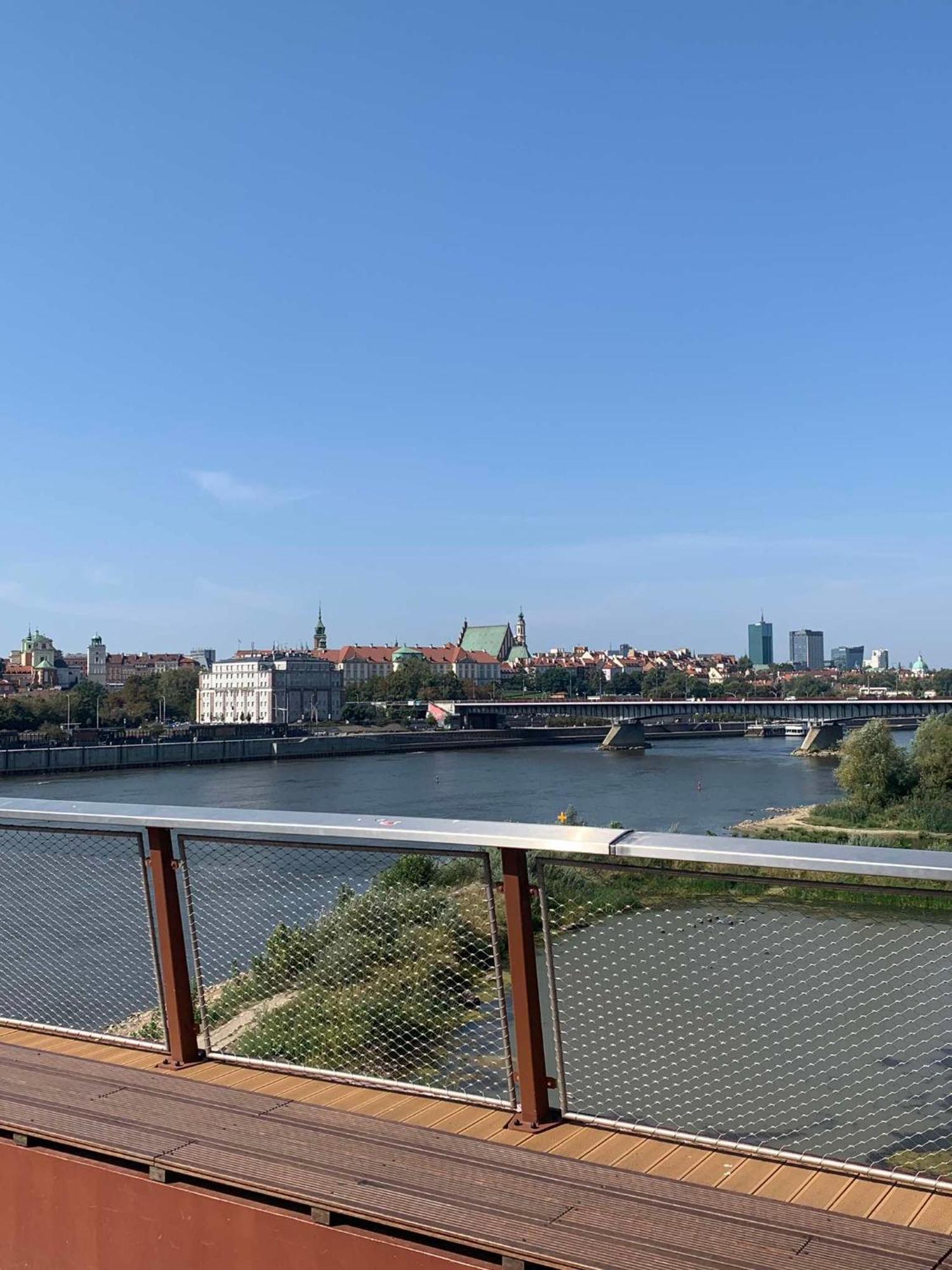 Apartament Nad Wisla Spacerem Do Centrum I Starego Miasta Varsovia Exterior foto