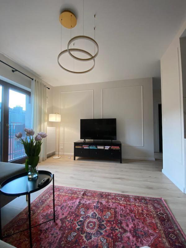 Apartament Nad Wisla Spacerem Do Centrum I Starego Miasta Varsovia Exterior foto